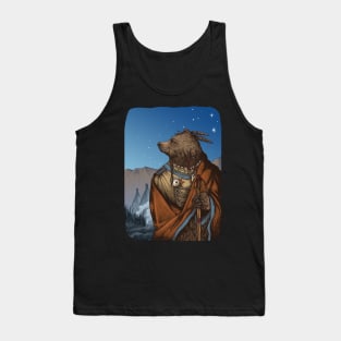 Bear enjoy the night Tank Top